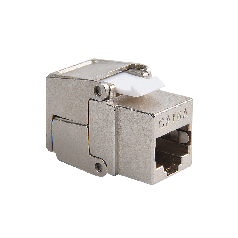 SMT-1049T8C6A-FTP 180 graden afgeschermde CAT6A TOOLNESS Keystone Jack