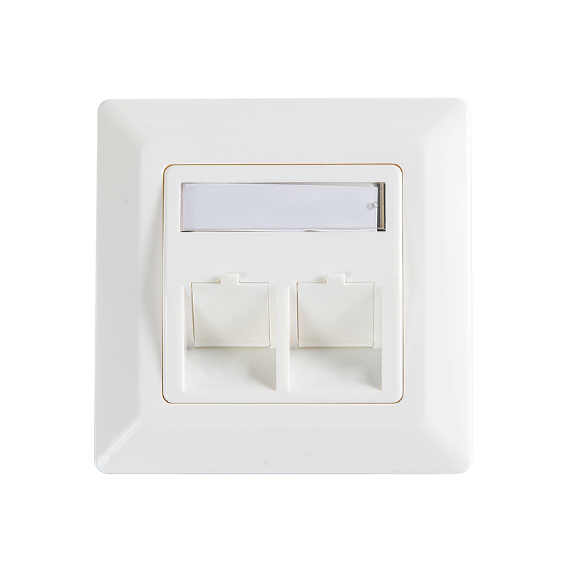 SMT-4308-80F-2X TWEE PORTS DUITSLAND GEGEVELDE FACEPLATE